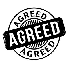 Agreed rubber stamp