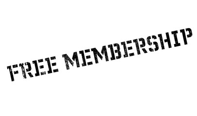 Free membership stamp. Grunge design with dust scratches. Effects can be easily removed for a clean, crisp look. Color is easily changed.