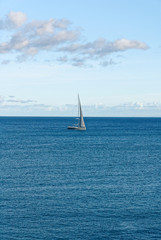 Fototapeta premium sailboat tenerife canary islands