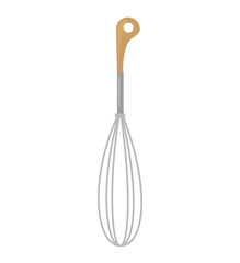 wire whisk kitchen and cooking utensils vector illustration eps 10
