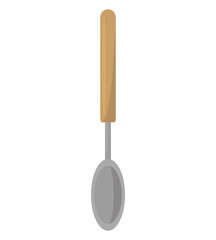 big spoon kitchen and cooking utensils vector illustration eps 10
