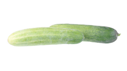 Cucumber isolated on white background
