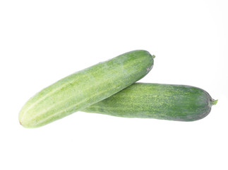 Cucumber isolated on white background