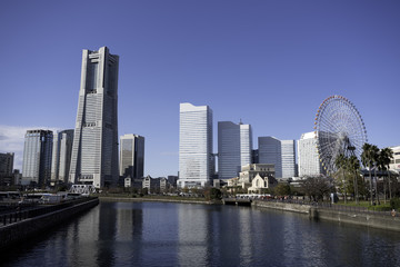 横浜市街地の風景