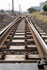 Fototapeta premium Train tracks