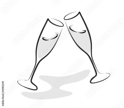 "sektglas3012d" Stock image and royalty-free vector files on Fotolia