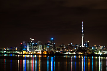 Plakat Auckland skyline