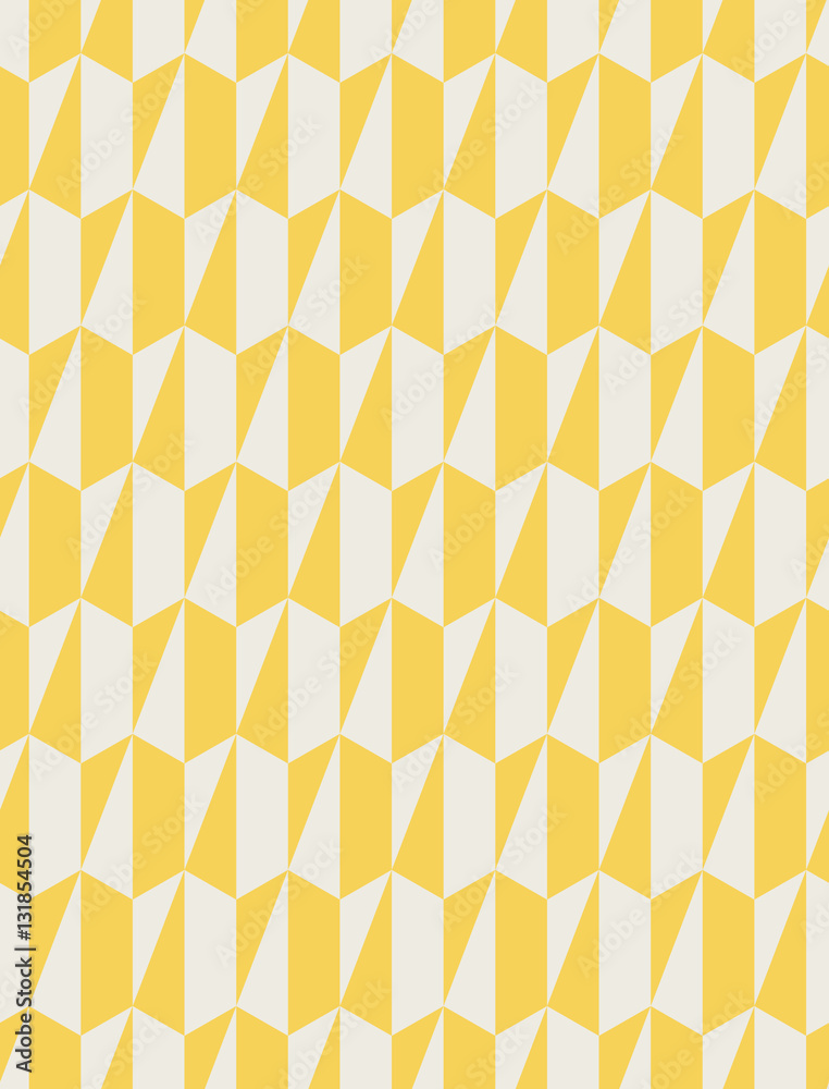 Poster seamless geometric retro pattern