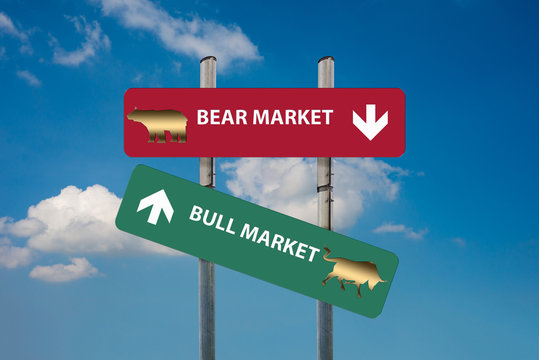 wall street words in a financial concepts background