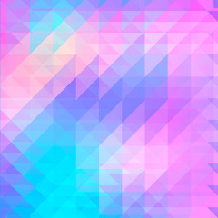 Background of geometric shapes. Retro pattern. Colorful mosaic banner.  hipster   with place for your text.  triangle 