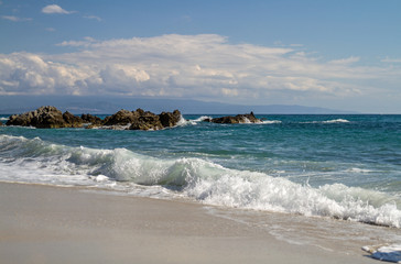 Strand von Grotticelle / Kalabrien