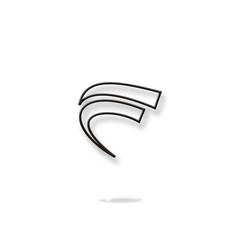 f, logo f, letter f, icon f, symbol f, vector, alphabet, font, bussines