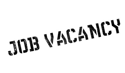 Job vacancy stamp. Grunge design with dust scratches. Effects can be easily removed for a clean, crisp look. Color is easily changed.