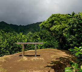 God's Mercy Seat2; Pu'u Pia Trail, Manoa, Oahu, HI