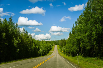 Via Karelia road in Finland