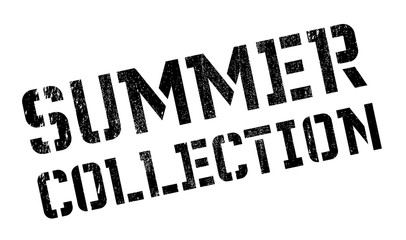 Fototapeta premium Summer collection stamp. Grunge design with dust scratches. Effects can be easily removed for a clean, crisp look. Color is easily changed.