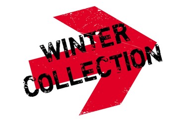 Winter collection stamp. Grunge design with dust scratches. Effects can be easily removed for a clean, crisp look. Color is easily changed.