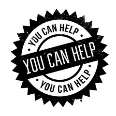 Fototapeta premium You can help stamp. Grunge design with dust scratches. Effects can be easily removed for a clean, crisp look. Color is easily changed.