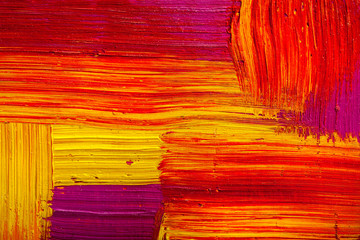 Abstract background drawn by oil paints