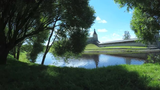 Pskov Kremlin in summer