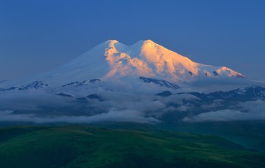 Sunset,Elbrus © jacf5244