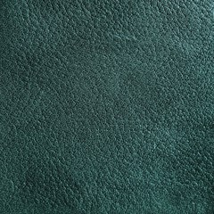 Green leather  texture background