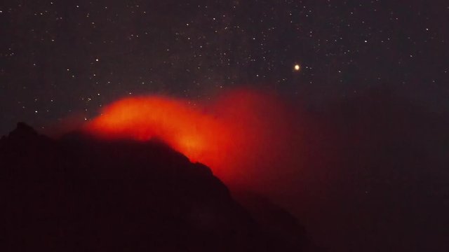 incredible volcano island of Stromboli, Italy