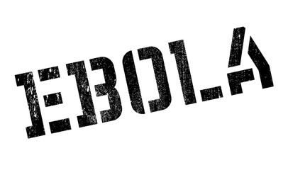 Ebola stamp. Grunge design with dust scratches. Effects can be easily removed for a clean, crisp look. Color is easily changed.
