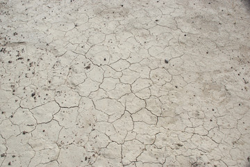 Salzsee ausgetrocknet