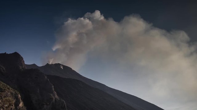 incredible volcano island of Stromboli, Italy
