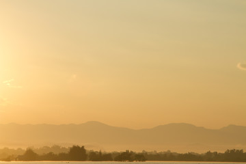 Beautiful sunset sky. Sky Background.