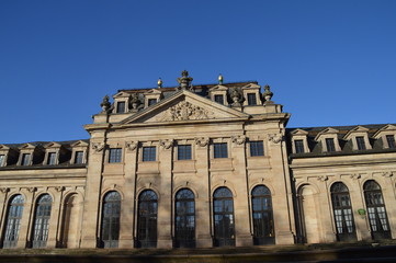 Obraz premium Nahansicht der Orangerie in Fulda