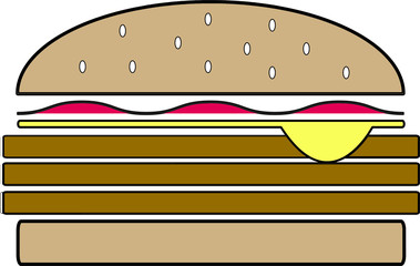 Burguer Burger Hamburguer