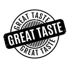 Great Taste rubber stamp