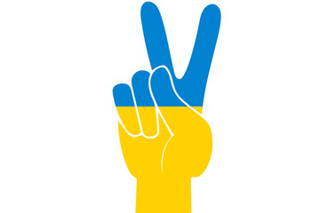 Ukraine Peace Finger