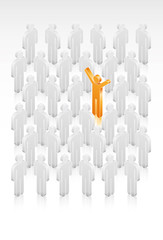 Stand out from the crowd Success