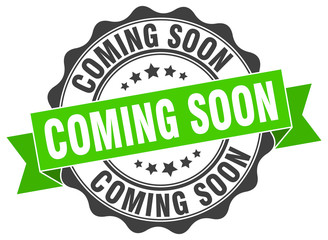 Obraz premium coming soon stamp. sign. seal