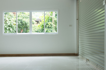 Fototapeta premium empty room in house residential building