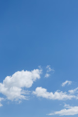 clear blue sky