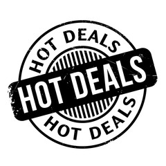 Hot Deals rubber stamp