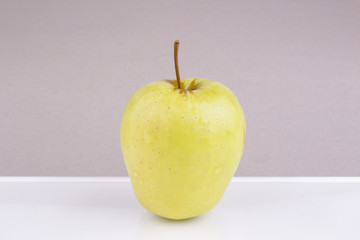Apple on table