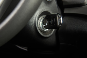 Ignition key of modern car