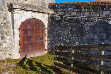 Eiserne Türe auf der Festung Kufstein