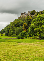 UK, Scotland, View of the Stirling Castle.