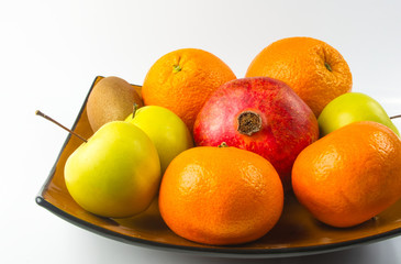 Assortment of exotic fruits