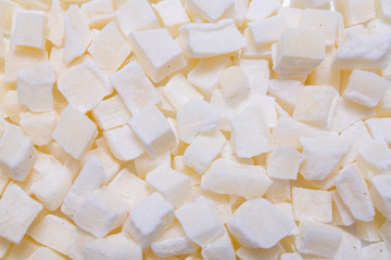 pieces of coconut background, texture