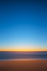 Abstract motion blur of a seascape