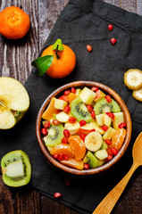 Winter fruit salad