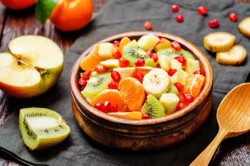 Winter fruit salad