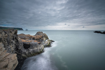 Vik black sand beach 
